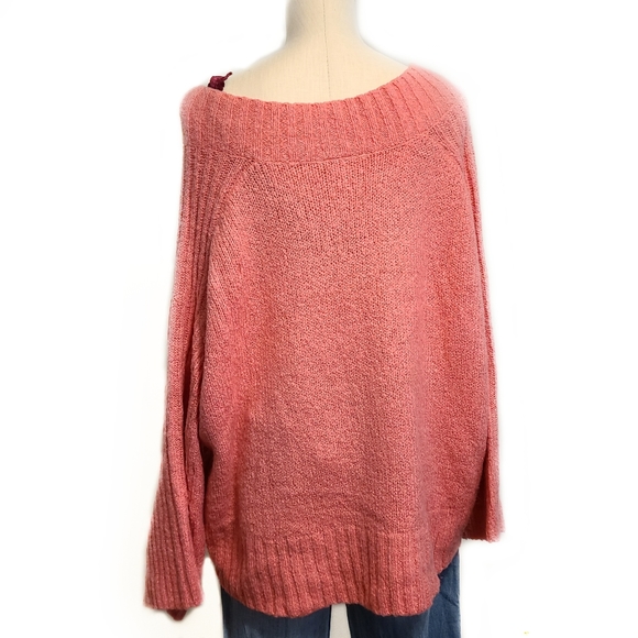 Wide Neck Drop Shoulder oversized H&M Sweater - Picture 6 of 12